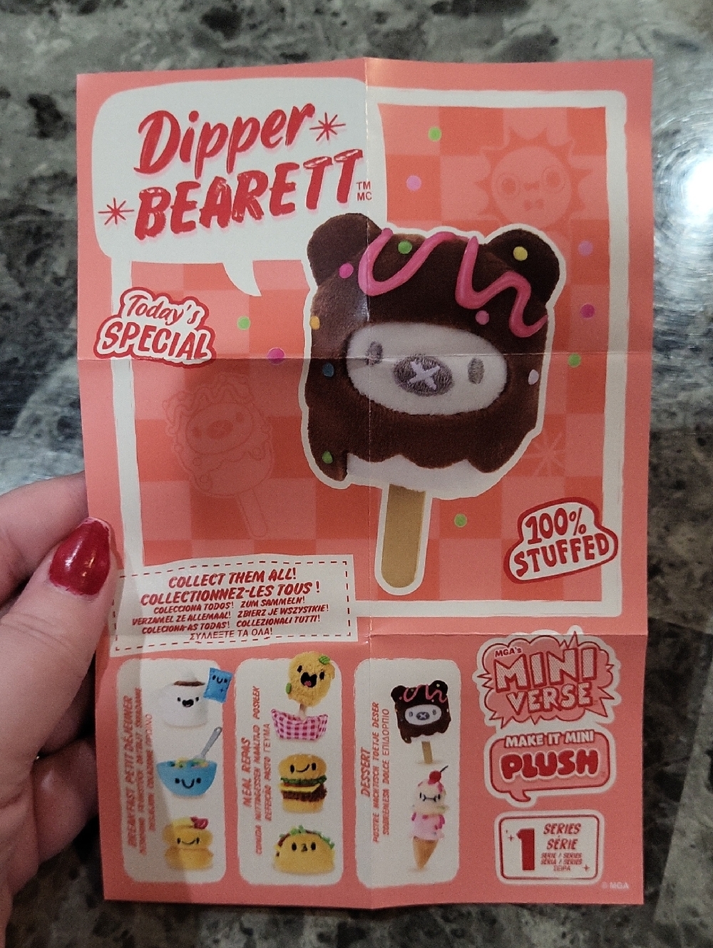 Miniverse Make It Mini Plush Bearett